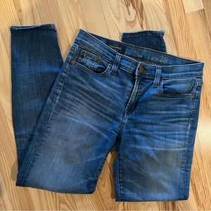 J. Crew toothpick jeans size 28